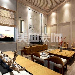长沙金地三千府别墅装修案 ...
